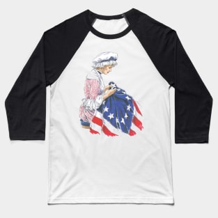 betsy ross t-shirts usa Baseball T-Shirt